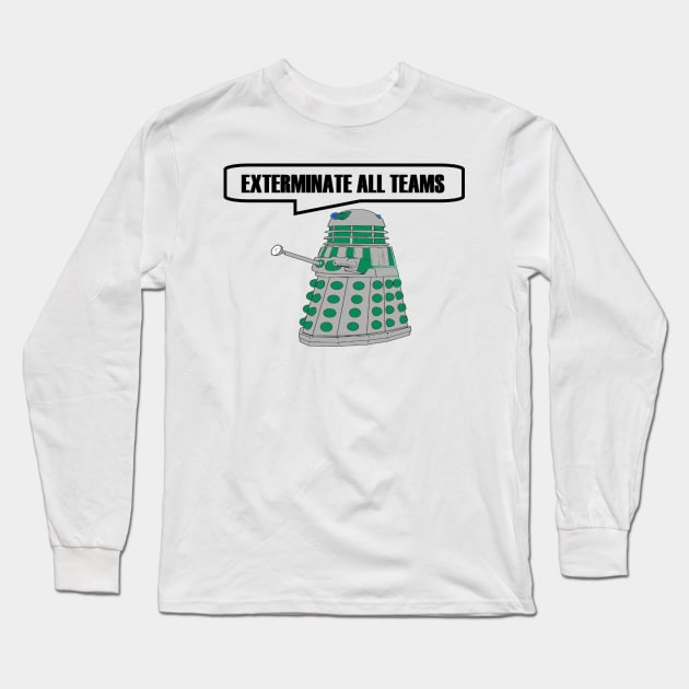 Philly Dalek Long Sleeve T-Shirt by PattisonAvePhanatics